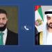 محمد بن زايد يتلقى اتصالاً هاتفياً من الرئيس السوري تبادلا خلاله التهاني بعيد الأضحى