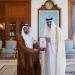 أمير قطر يمنح سفير الإمارات «وسام الوجبة» تقديراً لدعم التعاون الأخوي
