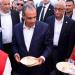 وزير الخارجية ورئيس الوزراء الفلسطيني يزوران مركز الإمداد الغذائي "المطبخ الإنساني" بالشيخ زويد