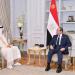 الرئيس السيسي ورئيس وزراء قطر يؤكدان أن إقامة الدولة الفلسطينية السبيل الوحيد لتحقيق السلام