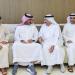 عمار بن حميد ومحمد بن حمد والشيوخ يعزّون في وفاة شمسة الشعفار