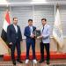 وزير الرياضة يلتقي بطل الكيك بوكس محمد راتب
