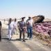نائب محافظ مطروح يتفقد إعادة تسيير حركة الطريق الدولى الساحلى