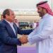 رئيس جمهورية مصر يغادر نيوم وسمو ولي العهد في مقدمة مودعيه