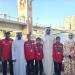 خليفة بن محمد يهنئ أبطال الخماسي الحديث