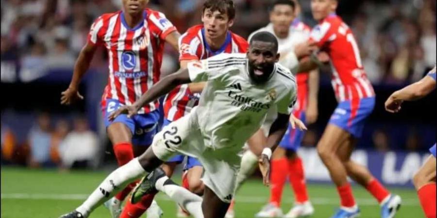 بث مباشر مباراة ريال مدريد ضد أتلتيكو مدريد 0 - 0 في دوري أبطال أوروبا والقنوات الناقلة