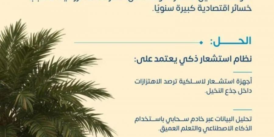 جامعة الأمير سلطان تحصد براءة اختراع للكشف المبكر عن سوسة النخيل الحمراء باستخدام الذكاء الاصطناعي