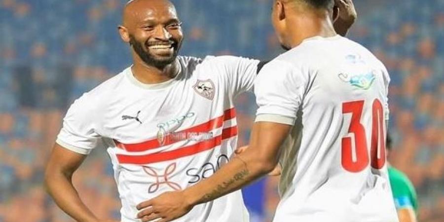 نجم الزمالك يتلقي بشري سارة قبل مواجهة مودرن سبورت فى كأس مصر