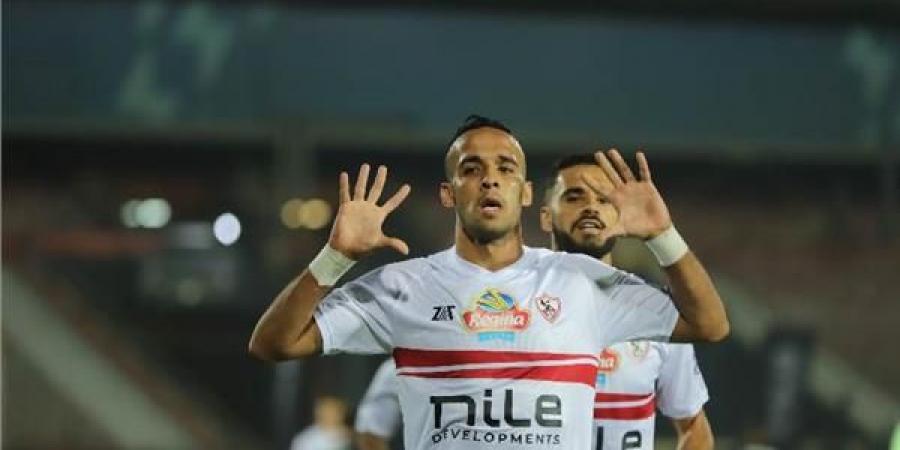 ناصر منسي ينتظم في تدريبات الزمالك استعداداً لمواجهة الجونة