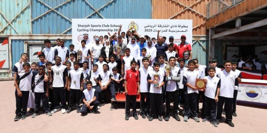 مدرسة الحمرية تتوج ببطولة نادي الشارقة للدراجات