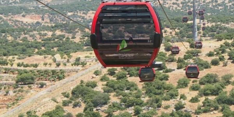 تلفريك عجلون يحقق رقماً قياسياً في عدد الزوار