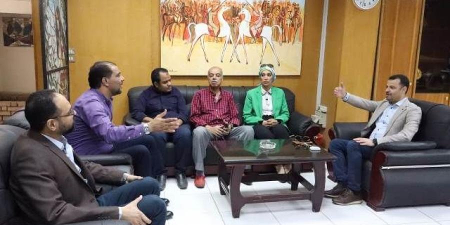 انطلاق أعمال مشروع الهوية البصرية لجامعة الأقصر بكلية الفنون 