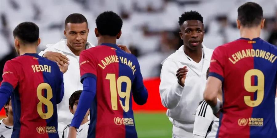 موعد مباراة برشلونة وريال مدريد اليوم في الدوري الإسباني