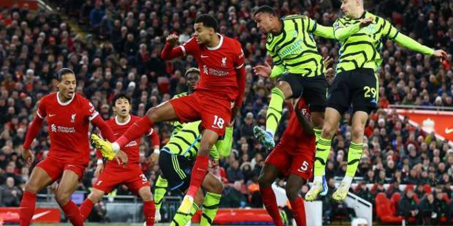 أهداف مباراة ليفربول وأرسنال.. مارتينيلي يقلص الفارق
