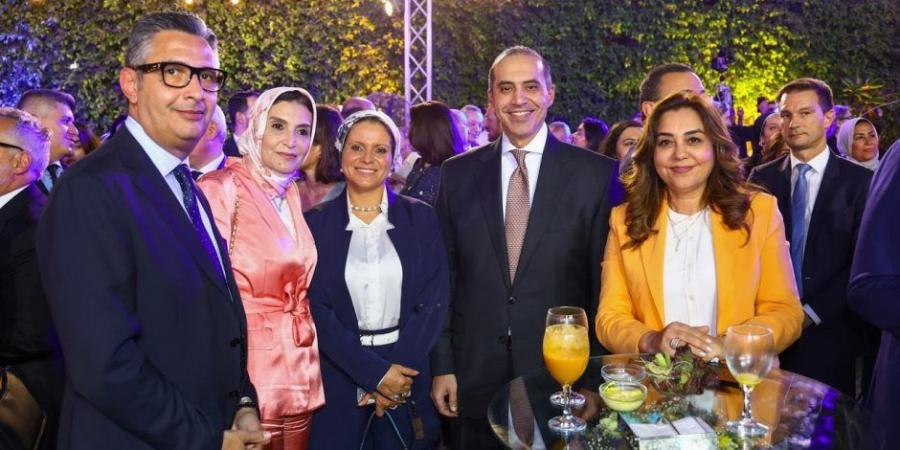 وزيرة التنمية المحلية تشارك في احتفالية بعثة الاتحاد الأوروبي بالقاهرة بمناسبة "يوم أوروبا"