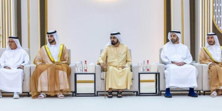 محمد بن راشد يشهد أفراح آل مكتوم