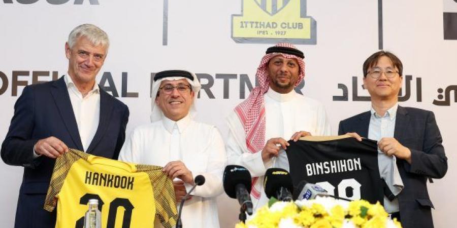 الاتحاد يُعلن الشراكة مع هنكوك "بن شيهون" لتعزيز القطاعين الرياضي والتجاري في السعودية