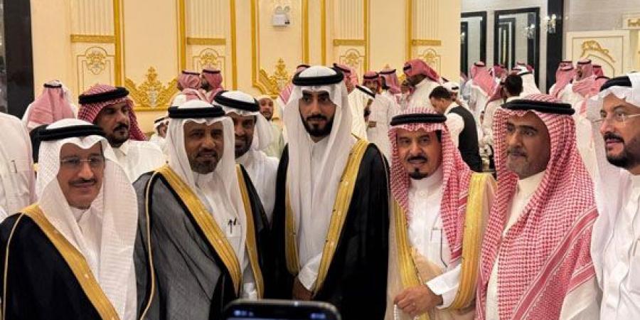 أفراح عمير والحرازي بزفاف عبدالعزيز