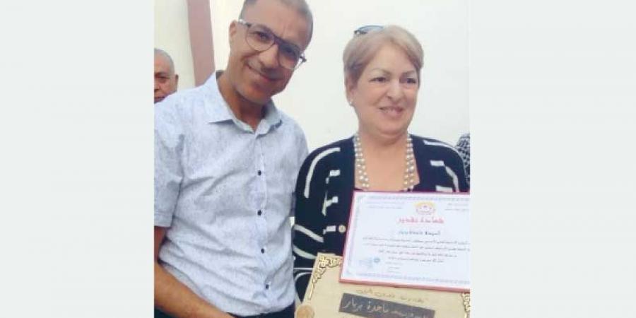 صفاقس...مدرسة الرحمة تكرّم المربية المتقاعدة ماجدة بربار