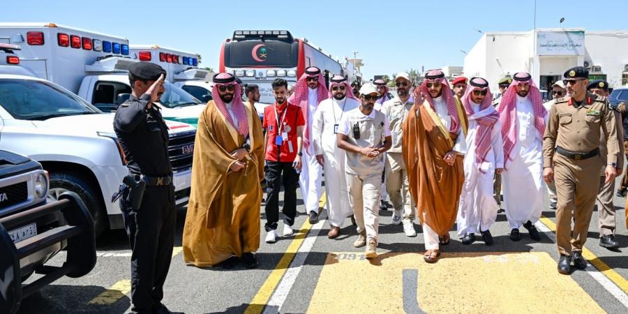 مُحافظ الطائف يشهد استعداد صحة الطائف لاستقبال موسم الحج