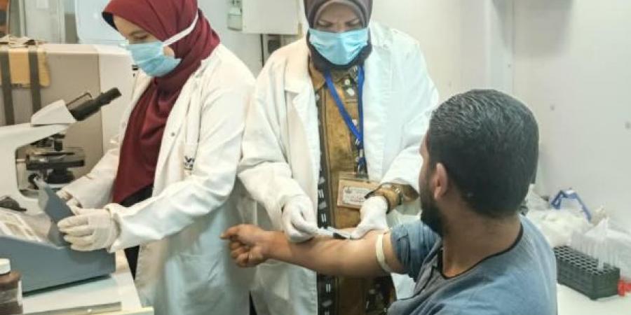 تقديم 1086 خدمة صحية  بقرية الديابة مركز أبوقرقاص