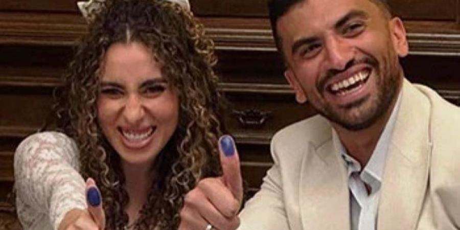 10 صور من عقد قران الفنان يوسف حشيش والشاعرة منة عدلى القيعى