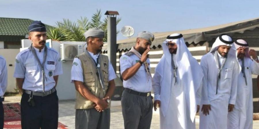 جوالة جامعة الباحة تكمل استعداداتها للحج بمعسكر إعدادي بمشاركة (32) طالبًا