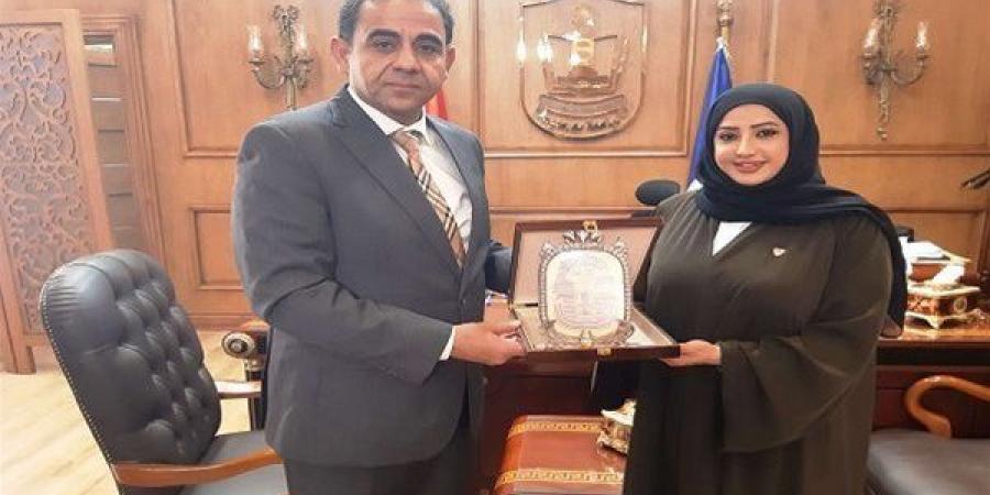 زيارة بحرينية تفتح آفاق التعاون في جامعة بورسعيد