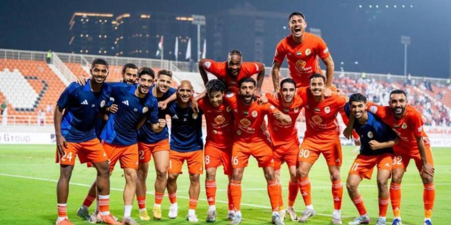 عجمان يتخطى خورفكان برباعية