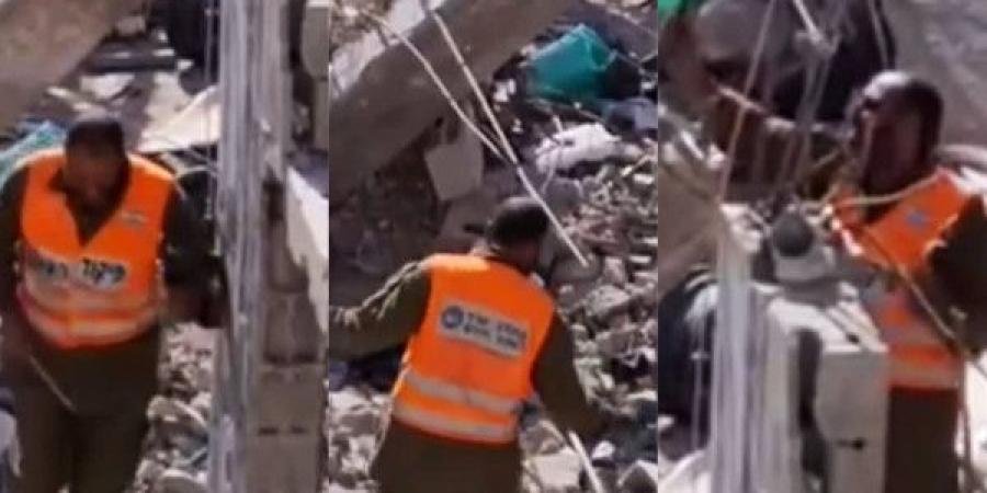 مشاهد توثّق استخدام الجيش الإسرائيلي لمسنين كدروع بشرية في غزة.. (فيديو وصور)