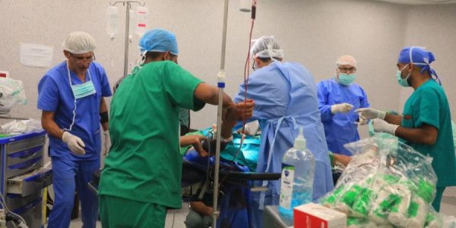 جمعية الهلال الأحمر الفلسطيني تواصل جهودها الإنسانية والطبية في مختلف أنحاء قطاع غزة
