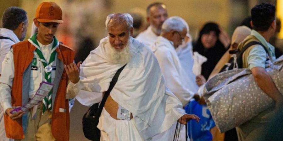 5 من عائلة واحدة يتنافسون في ميدان الكشافة لخدمة ضيوف الرحمن