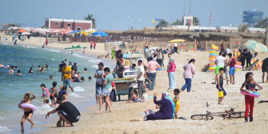 بروفة ناجحة لشاطئ بورفؤاد الهادئ استعدادا لموسم الصيف
