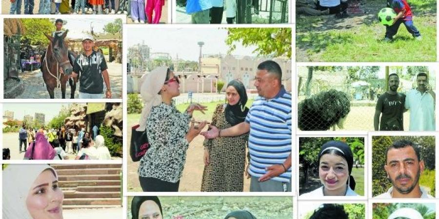 الحديقة الدولية كاملة العدد.. ثانى أيام العيد