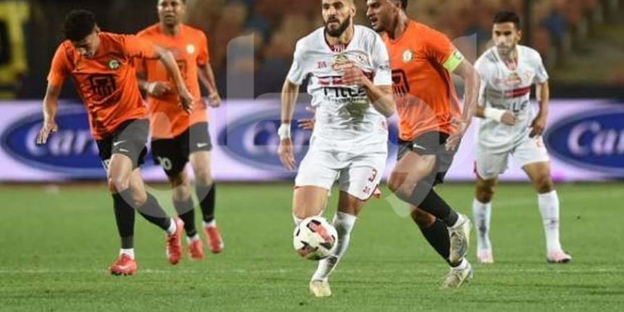 الزمالك يجهز محمود بنتايج لمواجهة المقاولون العرب