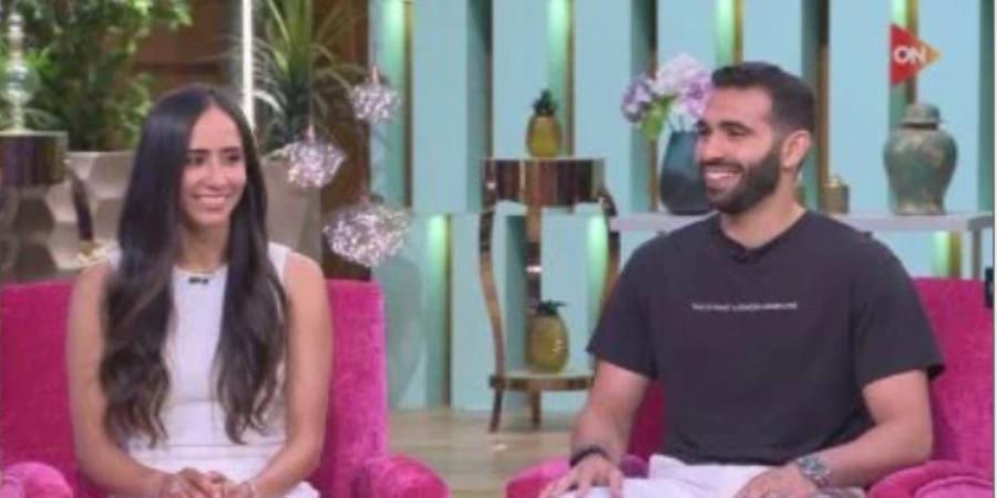 البطل زياد السيسي عن تعارفه على زوجته بطلة الاسكواش نوران جوهر: "كورونا السبب"