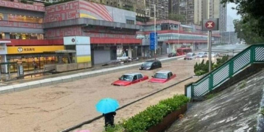 العاصفة المدارية بودول تغرق جنوب الصين