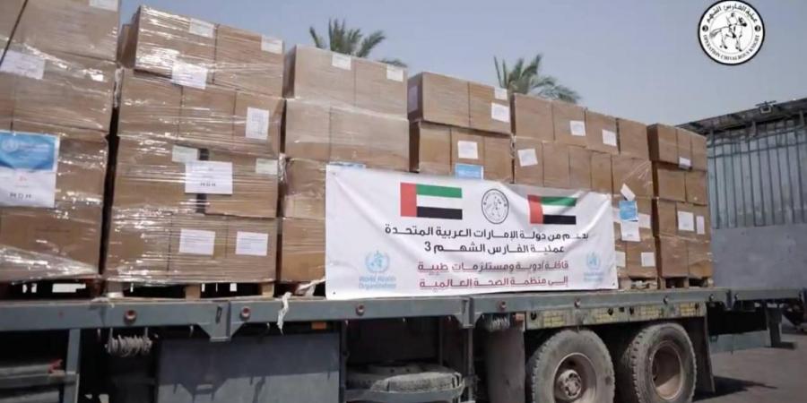 الإمارات تدعم غزة بشحنة من الأدوية والمستلزمات الطبية (فيديو)