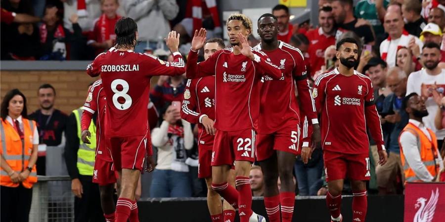 ليفربول ينهى الشوط الأول أمام بورنموث بالتقدم بهدف