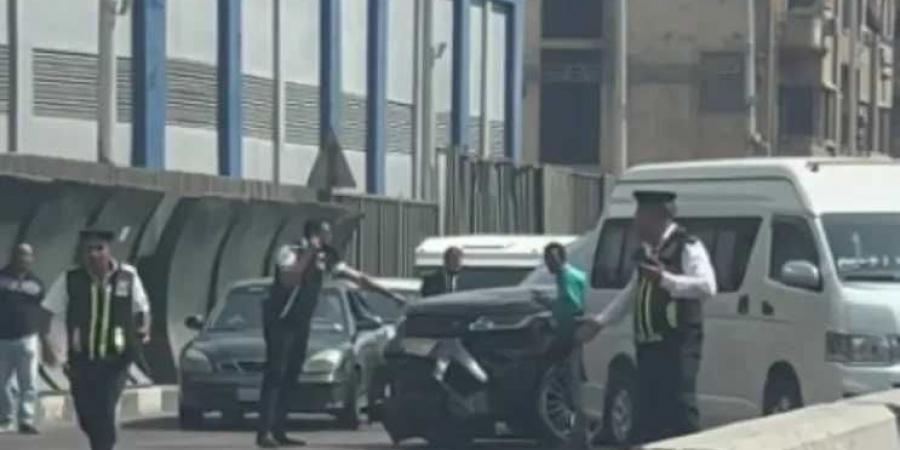 تفاصيل حادث كوبري اكتوبر والقبض علي قائد السيارة