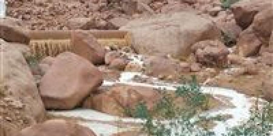 “أمطار الخير الصيفية” تروي جبال سانت كاترين