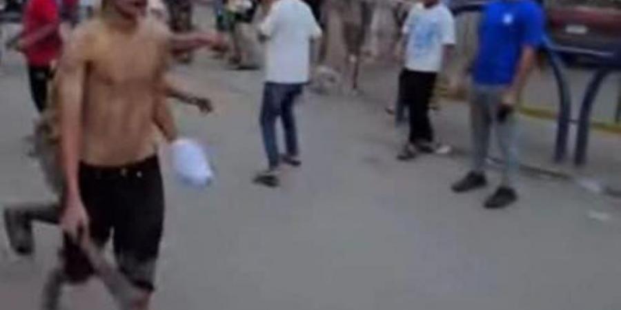 ضبط المتهمين في مشاجرة بالأسلحة البيضاء بقليوب