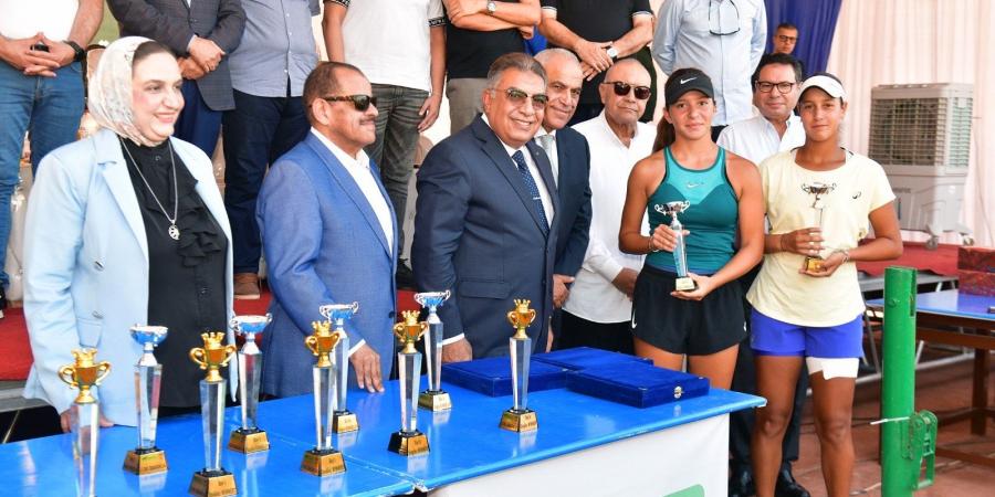محافظ الدقهلية يشهد ختام بطولة جزيرة الورد الدولية  للتنس J100