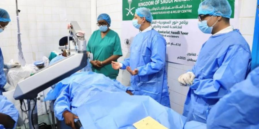 سلمان للإغاثة يختتم برنامج نور السعودية لمكافحة العمى في الجابون
