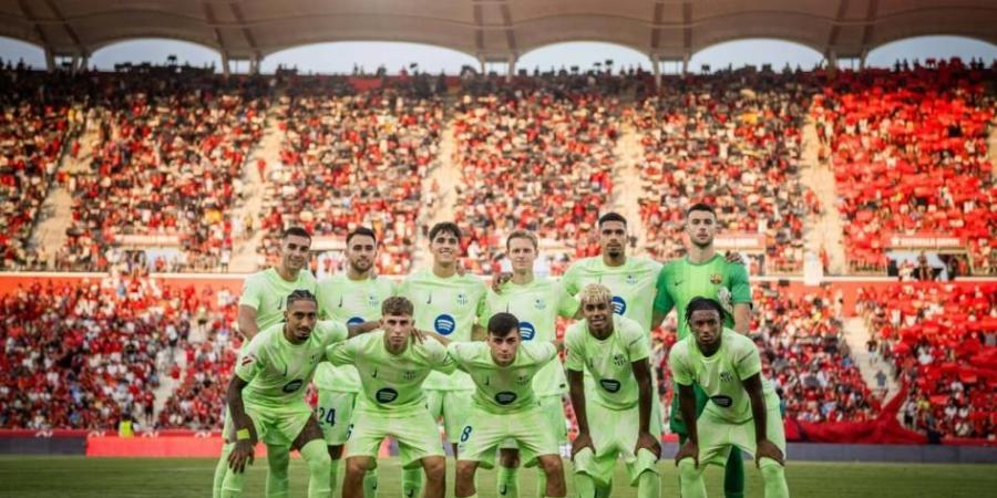 11 لاعباً مقابل 9 لاعبين .. برشلونة يهزم مايوركا بأقل مجهود