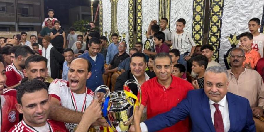 اختتام الدورة الصيفية لكرة القدم بمركز شباب كفر تصفا بالقليوبية