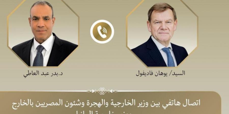 اتصال هاتفى بين وزير الخارجية ونظيره الألمانى