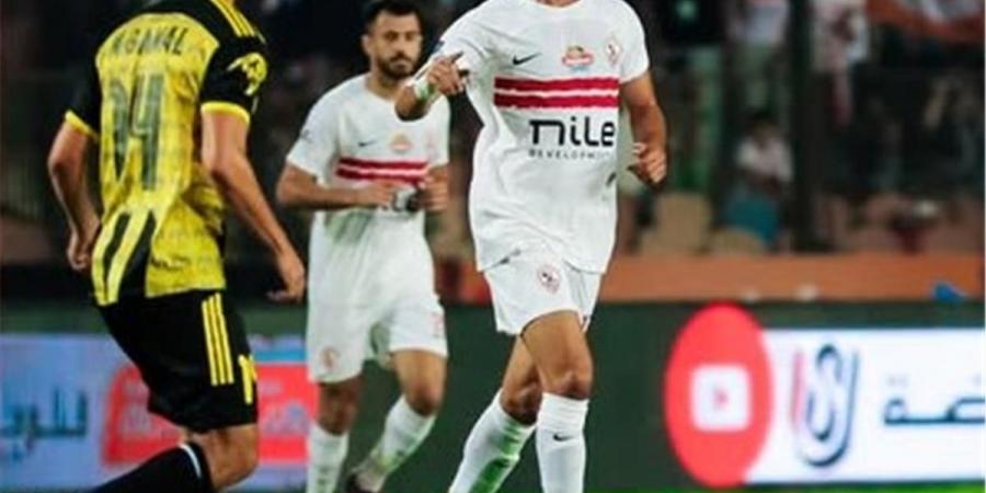 أوشايا رجل مباراة الزمالك والمقاولون العرب في الدوري المصري