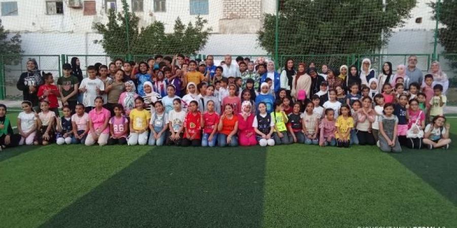 بدء المعسكر الاول من معسكرات الرياضه من اجل التنميه بمطروح