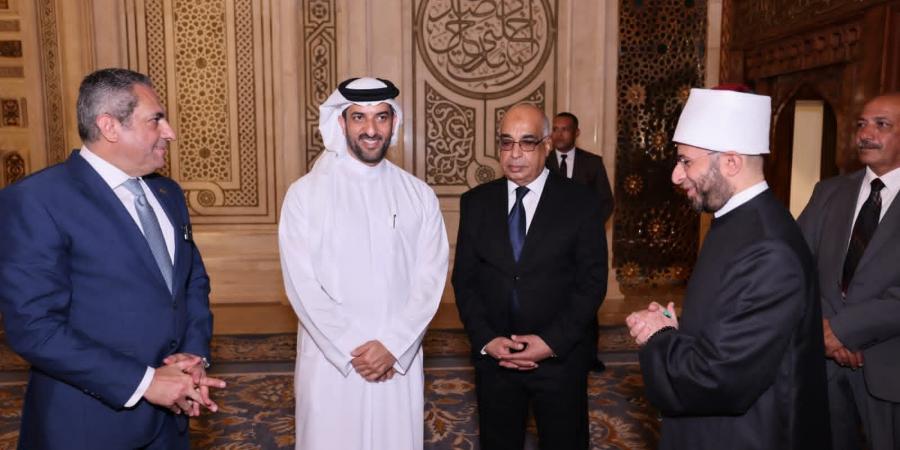 وزيرا العدل والأوقاف يستقبلان وفدًا قضائيًا من الإمارات